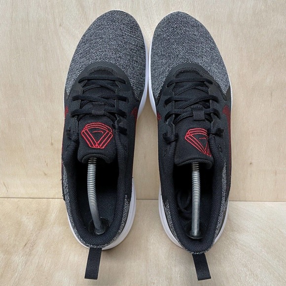 Nike Flex Experience Run 10 Running Shoes Black Red Sneakers CI9960-005 Mens 12 - Picture 5 of 8
